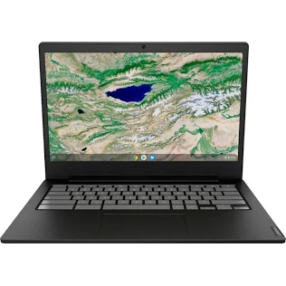 Lenovo - S340-14 Touch 14" Touch-Screen Chromebook - Intel Celeron - 4GB Memory - 32GB eMMC Flash Memory - Onyx Black